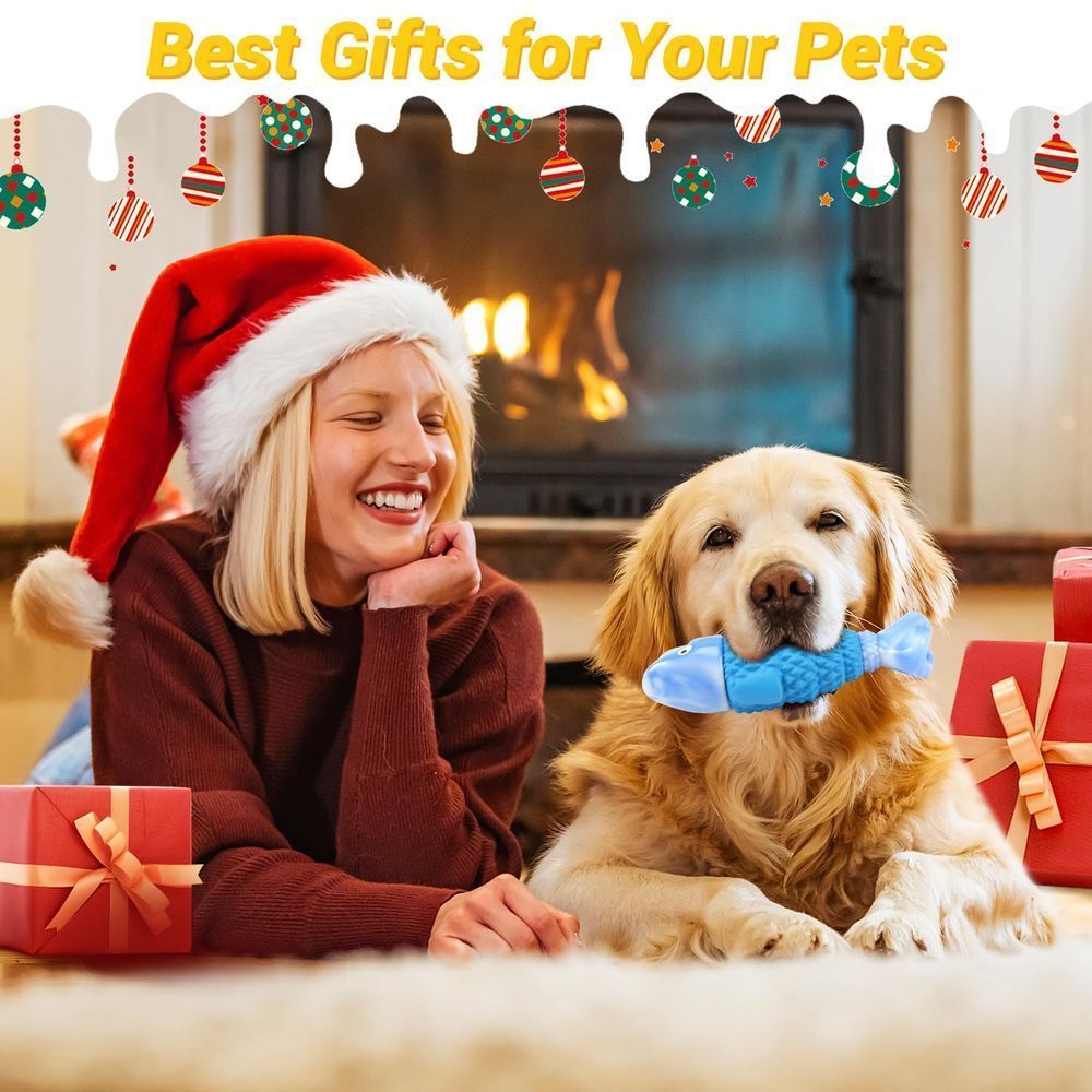WinTour Chew Toy Dog Indestructible, Interactive Dog Toy Large Dogs, Dog Toy Squeaky, Dog Accessories for Large Dogs Chew Items, Not Applicable Chew Bone Dog Small
